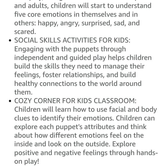 Feelings Hand Puppets - Picture 12 of 12